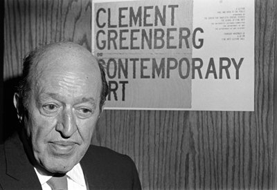 Artist Statement - crítico Clement Greenberg declara o que pensa sobre a arte